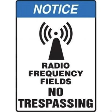 Accuform OSHA NOTICE SAFETY SIGN RADIO MRFQ802VA MRFQ802VA